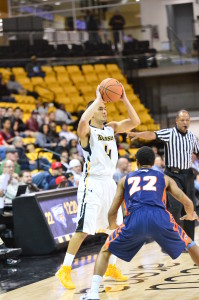 Sophomore Four McGlynn drained two free throws for the win Saturday against Drexel.