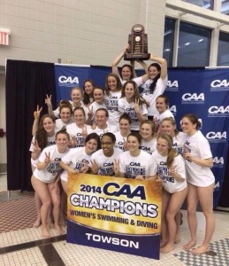 Towson Women's Swimming & Diving captured its sixth conference championship in seven seasons Saturday