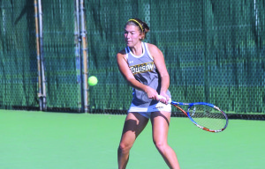 Towson University Tennis began the season this past weekend, hosting the Tiger Classic.