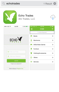 Echo Trades app