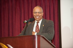 Maryland Lt. Gov. Boyd Rutherford gave the opening remarks at Tuesday's TUgis Conference.