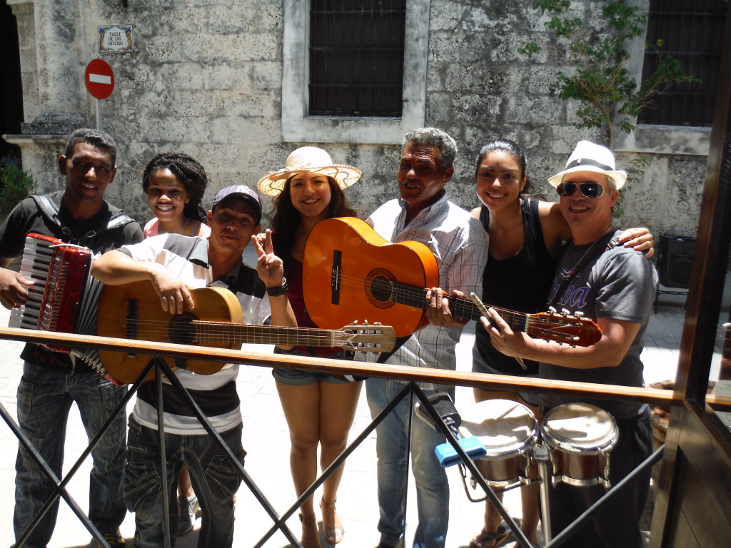 15 TU students interacted with Cuban locals during a summer study abroad trip.