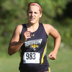 Megan Knoblock running at Oregon Ridge