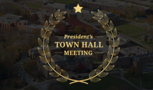 President's Town Hall Meeting logo