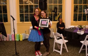TU freshman Sara Borowy received the Teen Volunteer of the Year award from the Maryland Zoo.